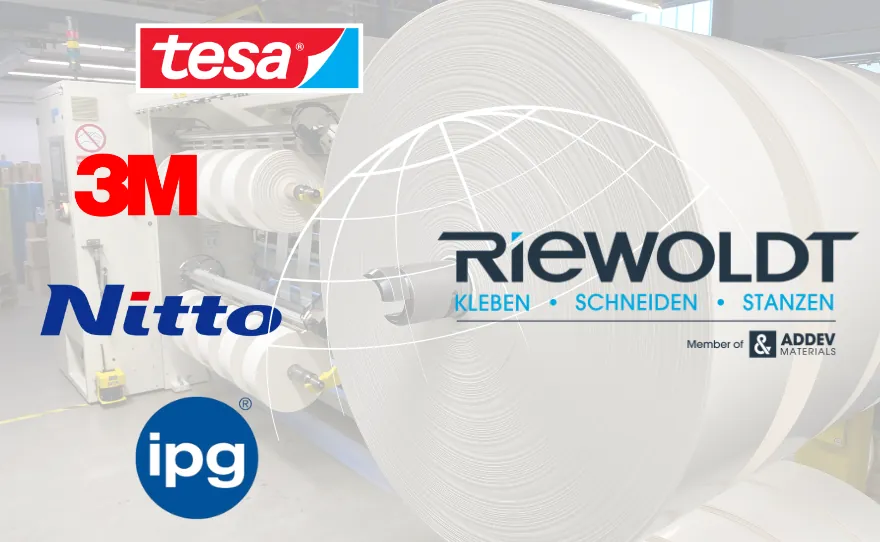 Partnerschaften: tesa®, 3M®, Nitto®, ipg®